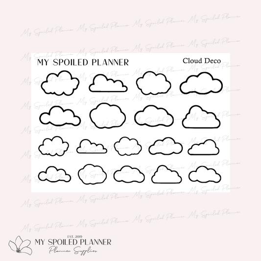 Cloud Decos - Summer Foil