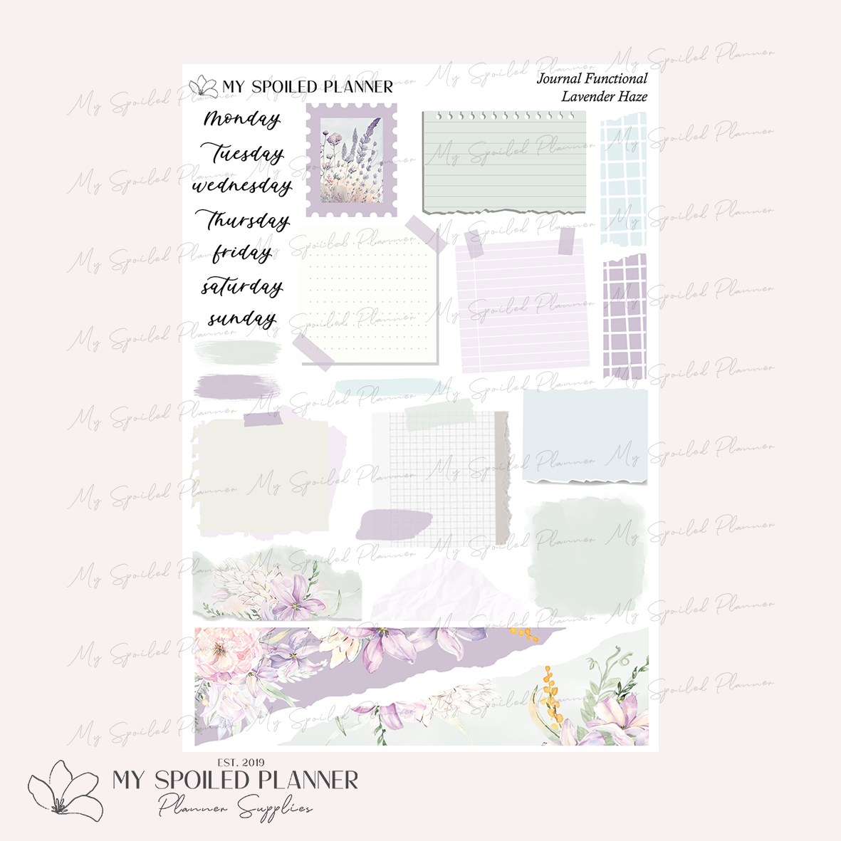 Lavender Haze Journaling Kit
