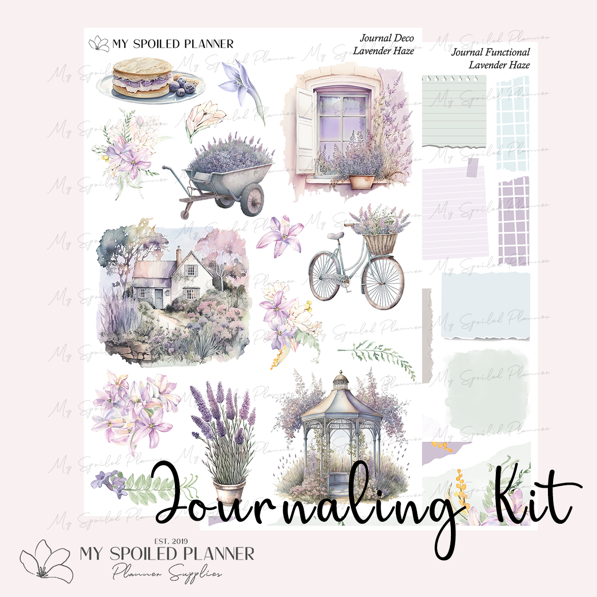 Lavender Haze Journaling Kit