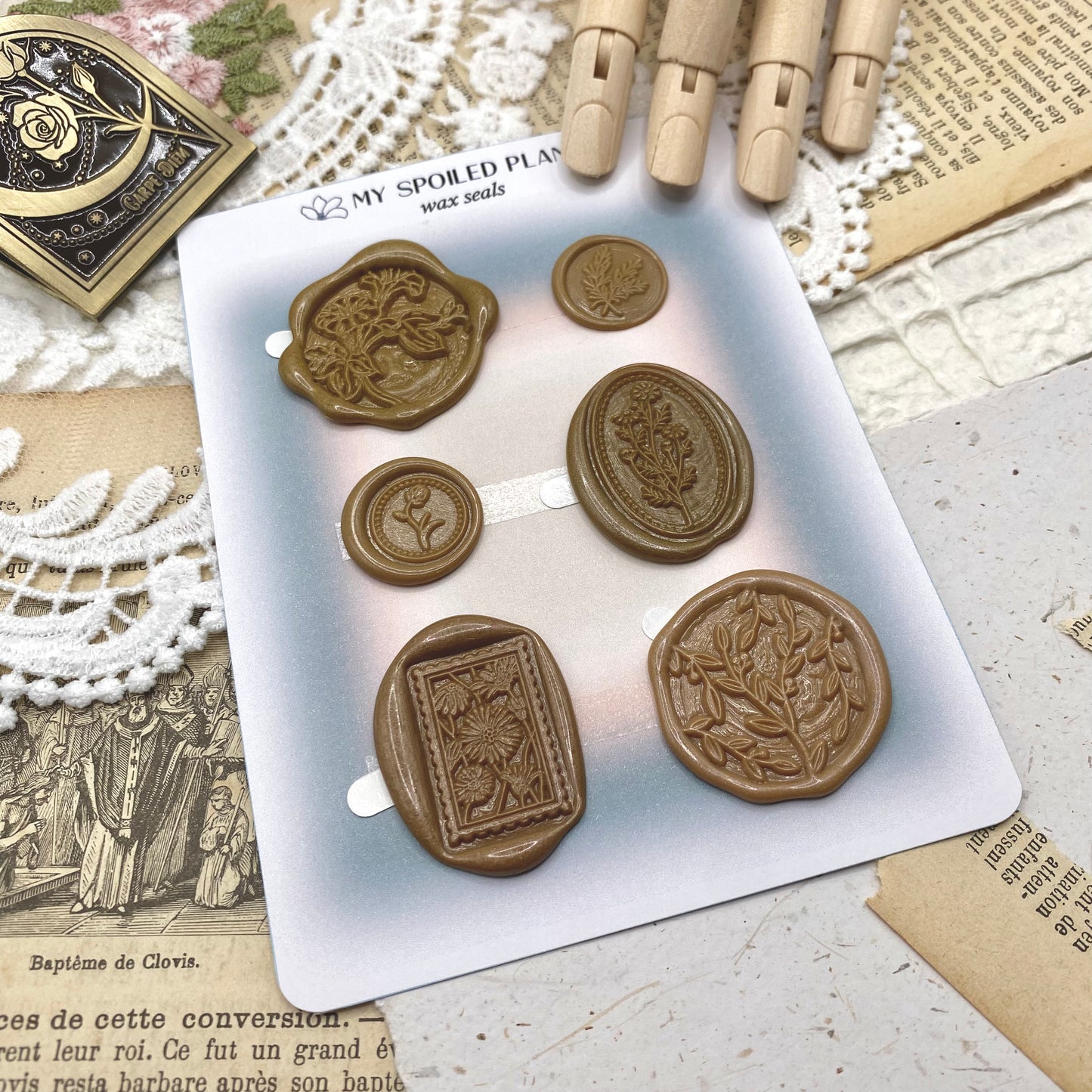 Handmade Wax Seals Stamp