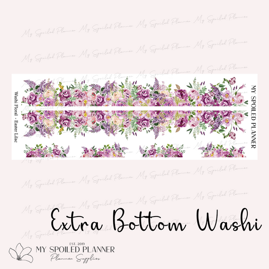 Easter Lilac Extra Bottom Washi