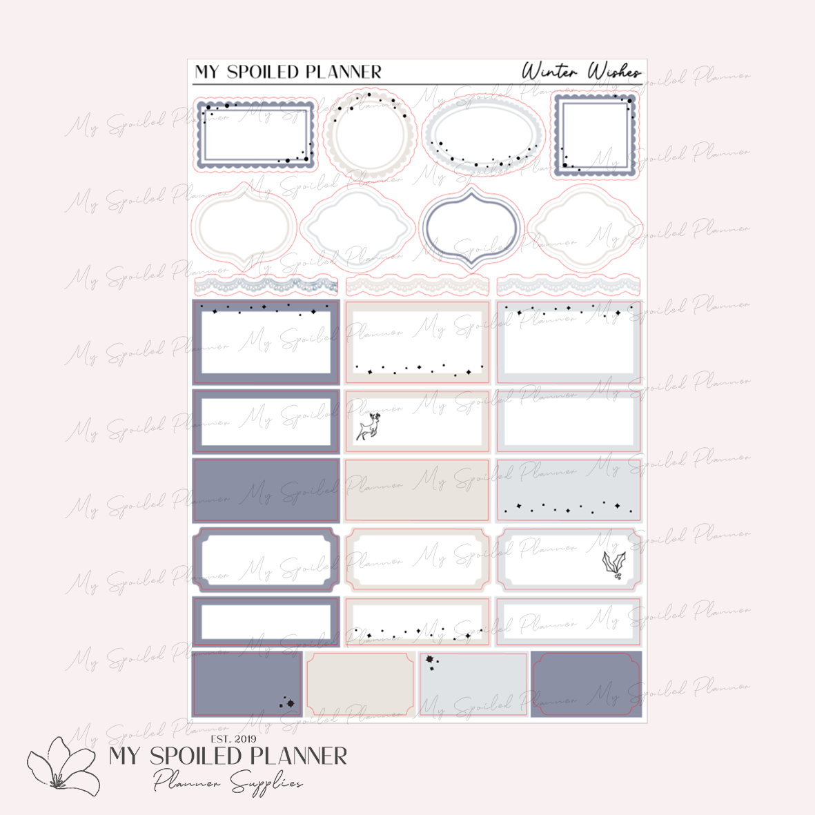 Winter Wishes Weekly Kit