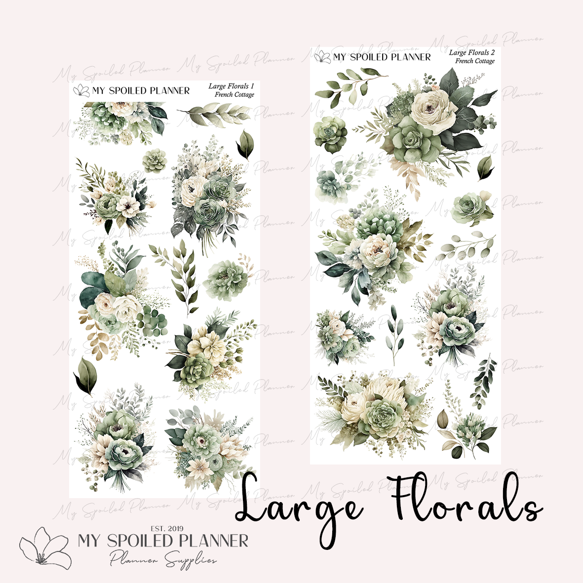 French Cottage Large Florals