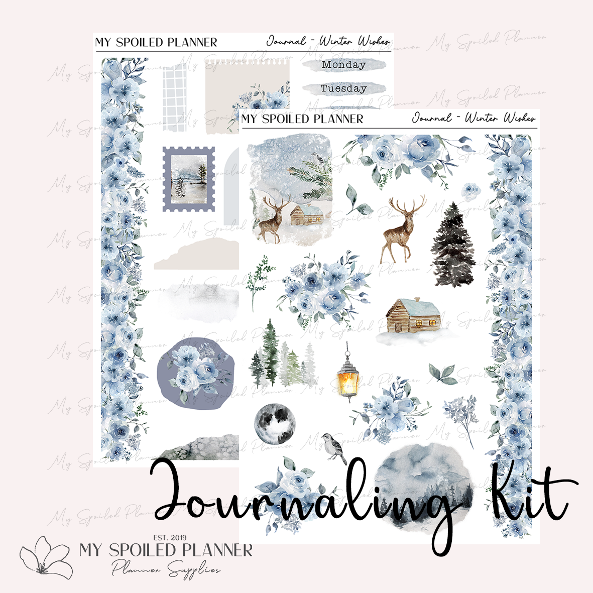 Winter Wishes Journaling Kit