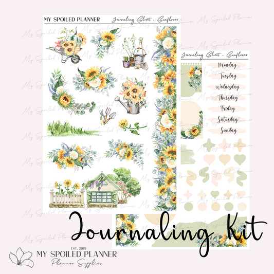 Sunflower Journaling Kit