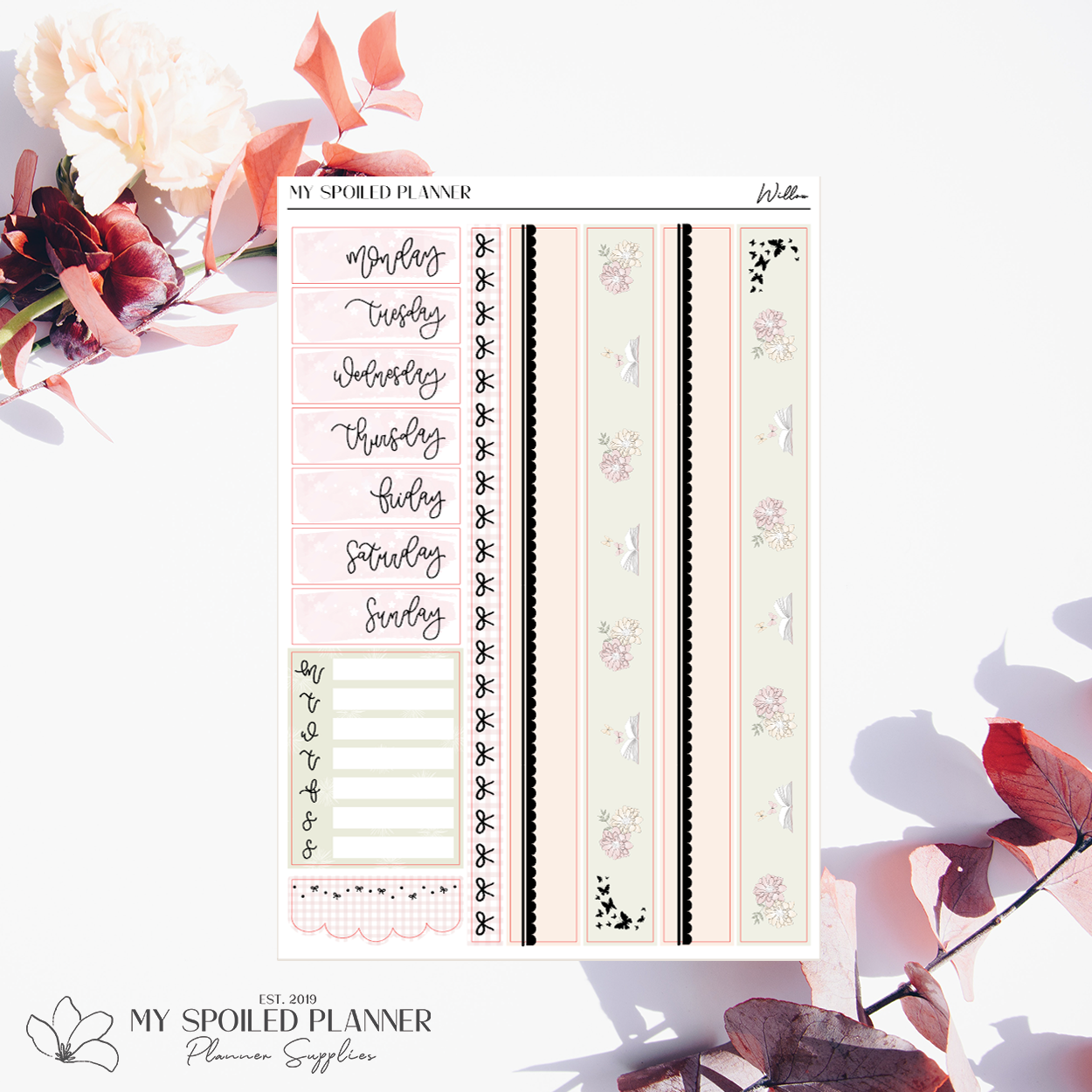 Willow FOILED Weekly Kit